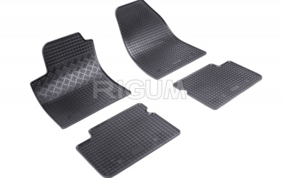 Rubber mats suitable for FIAT Bravo 2007-