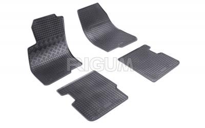 Rubber mats suitable for FIAT Punto Evo 2009-