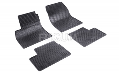 Rubber mats suitable for NISSAN Micra 2010-