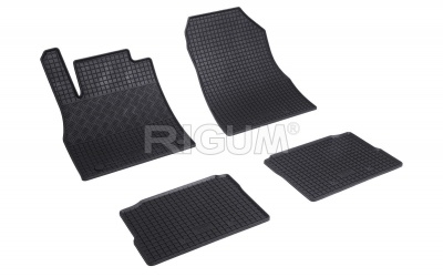 Rubber mats suitable for NISSAN Micra 2017-