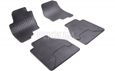 Rubber mats suitable for NISSAN Navara 2005-