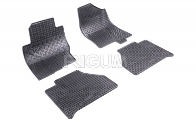 Rubber mats suitable for NISSAN Navara D/C 2010-