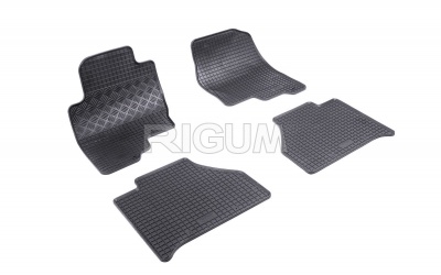 Rubber mats suitable for NISSAN Navara LE New 2007-