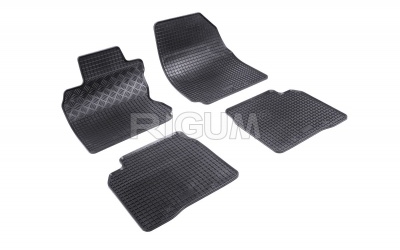 Rubber mats suitable for NISSAN Note 2006-