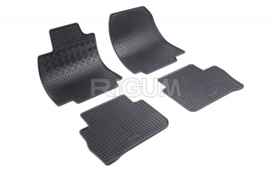 Rubber mats suitable for NISSAN Tiida Hatchback/Sedan 2007-