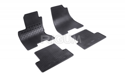 Rubber mats suitable for NISSAN X-Trail 2007-