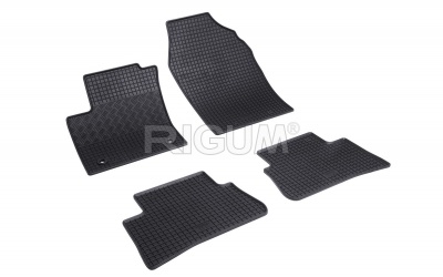 Rubber mats suitable for TOYOTA C-HR 2016-