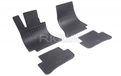 Rubber mats suitable for MERCEDES C-Klasse 2014-