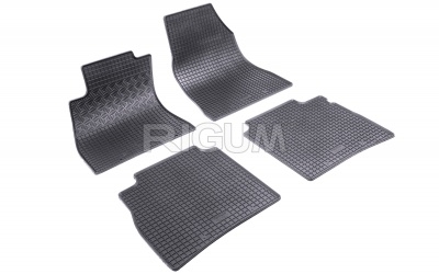 Rubber mats suitable for NISSAN Pulsar 2014-