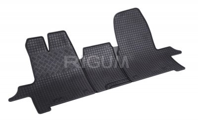 Резиновые коврики подходят для автомобилей FORD Tourneo Custom (1+1) 2m 2012-