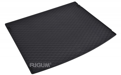 Rubber mats suitable for VW Caddy 5 seats 2005-