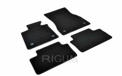 The textile carpets fit to BMW 5 2024-