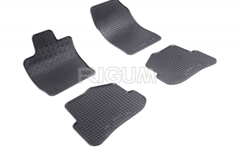 Rubber mats suitable for AUDI A1 2010-