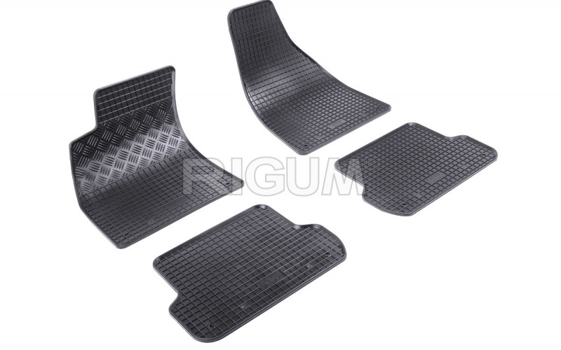 Rubber mats suitable for AUDI A4 2001-