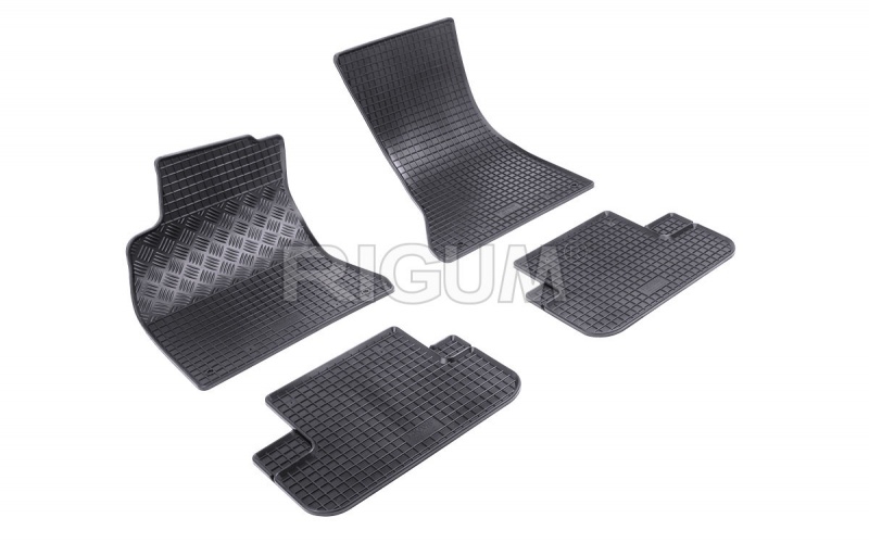 Rubber mats suitable for AUDI A4 2008-