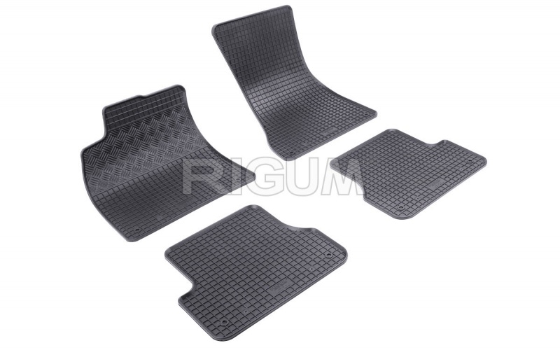 Rubber mats suitable for AUDI A6 2011-