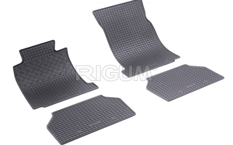Rubber mats suitable for BMW 5 Sedan 1995-