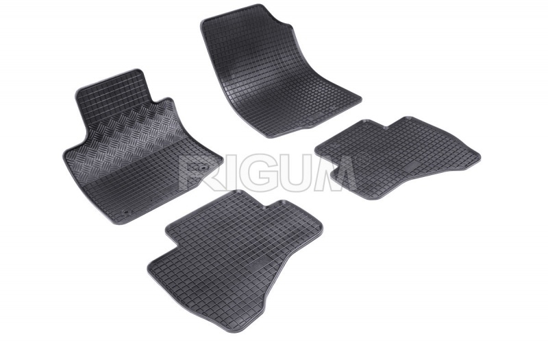 Rubber mats suitable for CITROËN C1 2005-