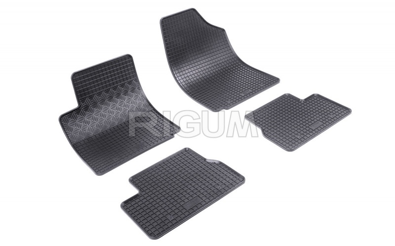 Rubber mats suitable for CITROËN C2 2002-