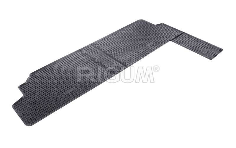 Rubber mats suitable for CITROËN Jumpy 2nd row 2007-