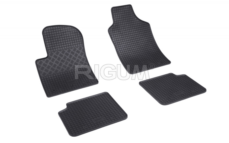 Rubber mats suitable for FIAT 500 2015-