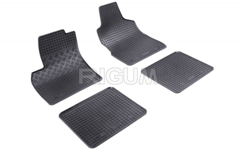 Rubber mats suitable for FIAT Panda 2003-