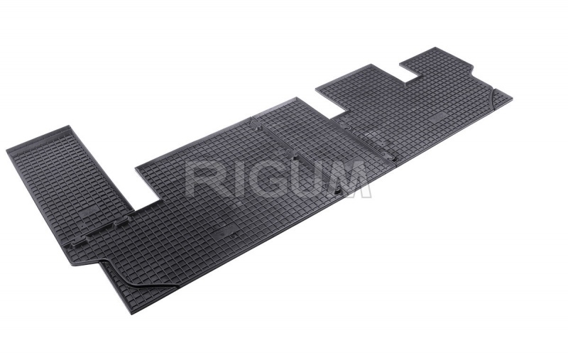 Rubber mats suitable for FIAT Scudo 3rd row 2007- 