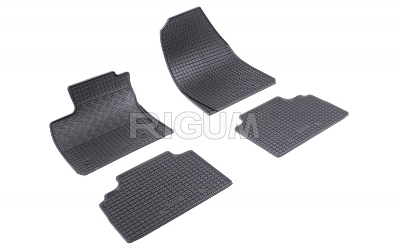 Rubber mats suitable for FORD Tourneo Courier 5m 2014-
