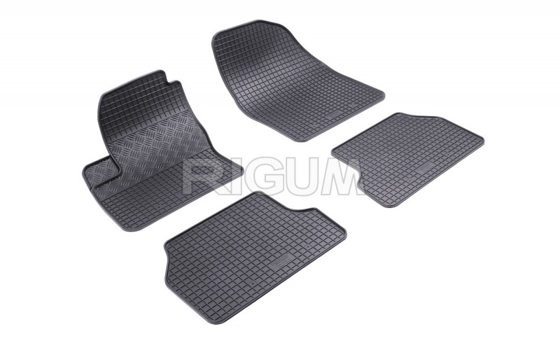 Rubber mats suitable for FORD Focus 2004-