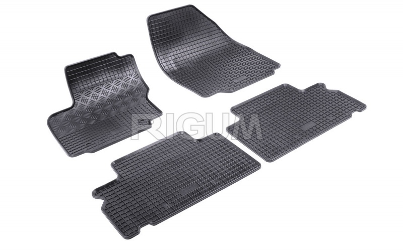 Rubber mats suitable for FORD Galaxy 5m 2007-
