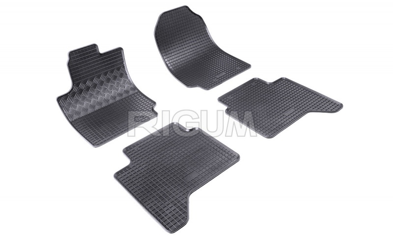 Rubber mats suitable for FORD Ranger 2012-