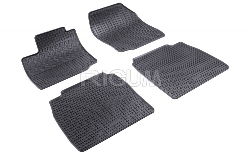Rubber mats suitable for HONDA Civic Hatchback 2012-
