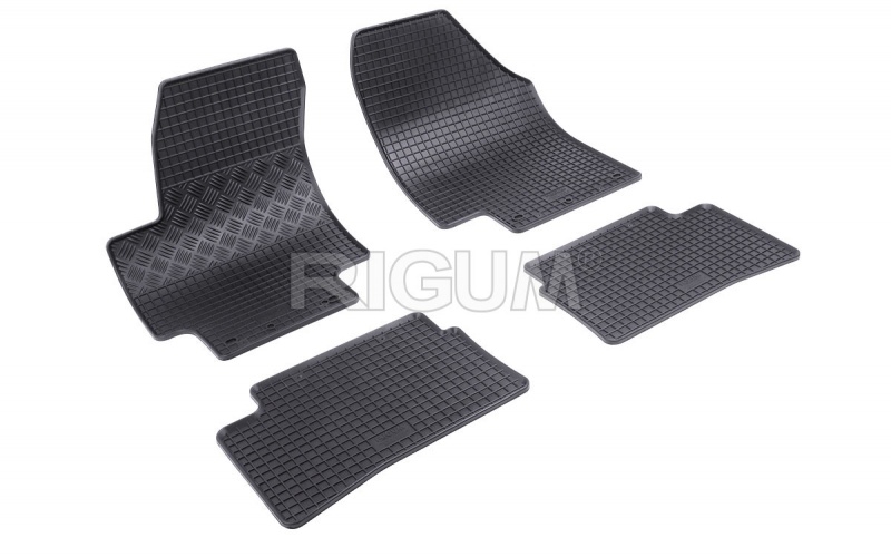 Rubber mats suitable for HYUNDAI Accent 2006-