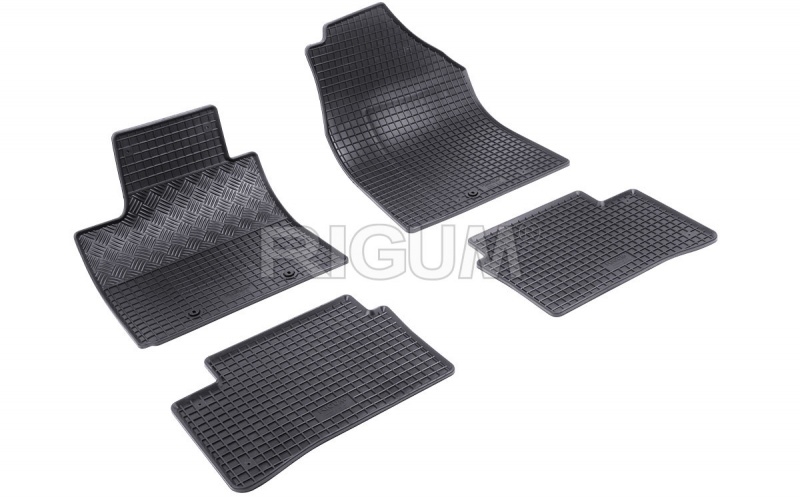 Rubber mats suitable for HYUNDAI i10 2013-