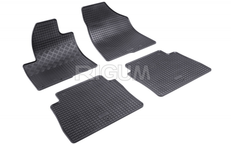 Rubber mats suitable for HYUNDAI Santa Fe 2006-