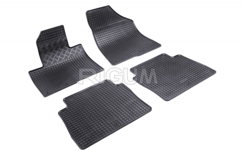 Rubber mats suitable for HYUNDAI Santa Fe 2010-
