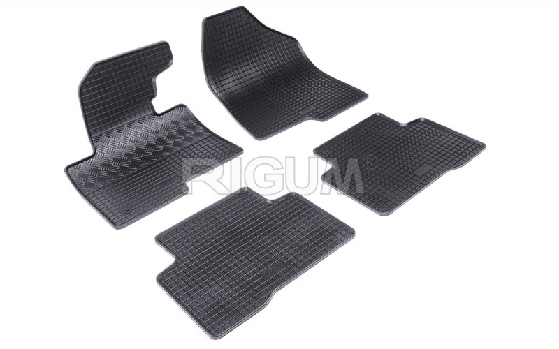 Rubber mats suitable for HYUNDAI Santa Fe 2013-