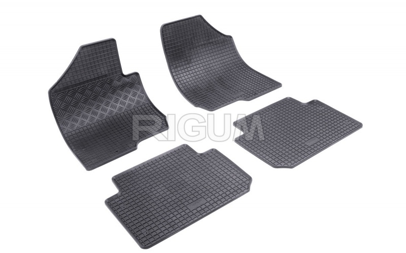 Rubber mats suitable for KIA Carens II 2007-