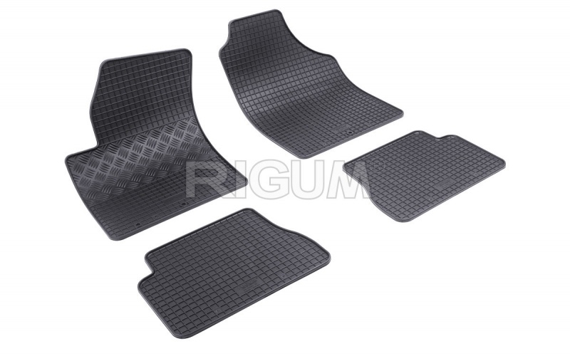 Rubber mats suitable for KIA Picanto 2005-