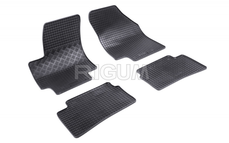 Rubber mats suitable for KIA Rio 2005-