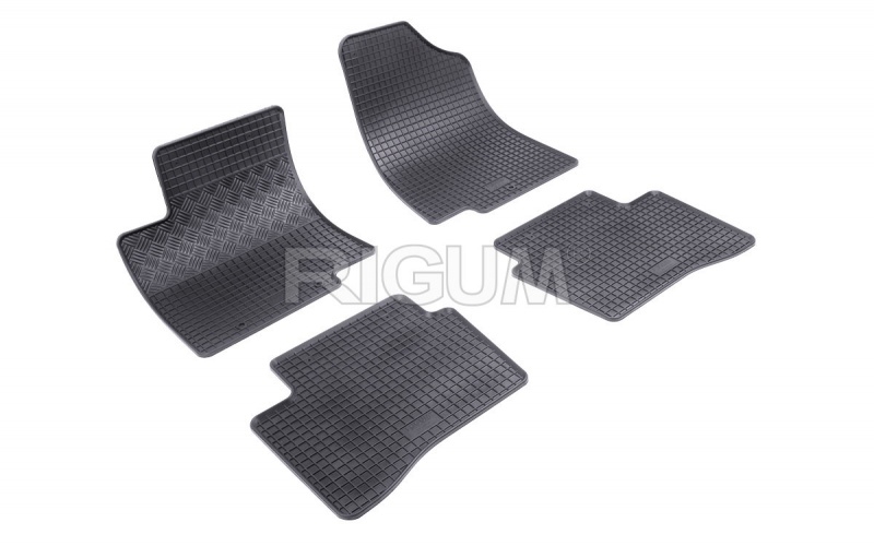 Rubber mats suitable for KIA Rio 2011-