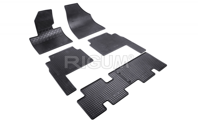 Rubber mats suitable for KIA Sorento 7m 2009-