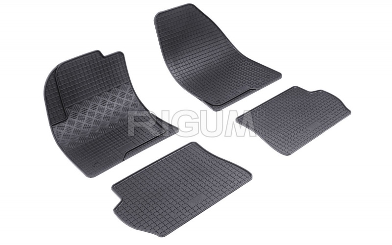 Rubber mats suitable for MAZDA 2 2002-