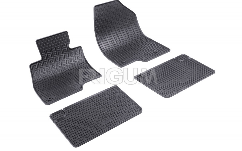 Rubber mats suitable for MAZDA 3 2013-