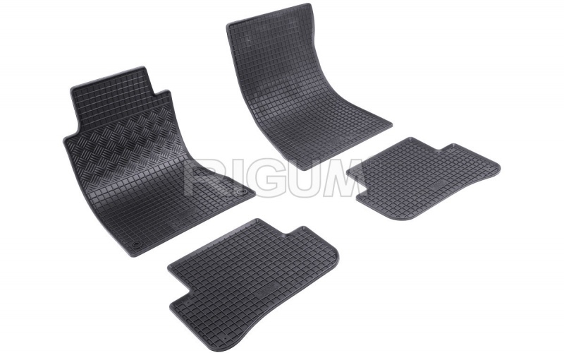 Rubber mats suitable for MERCEDES C-Klasse 2000-