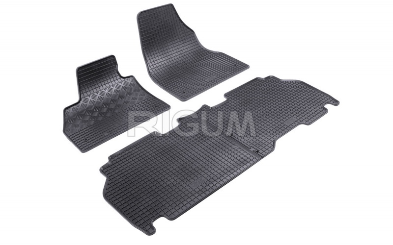 Rubber mats suitable for MERCEDES Citan 5m 2012-