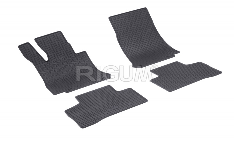 Rubber mats suitable for MERCEDES GLC 2015-