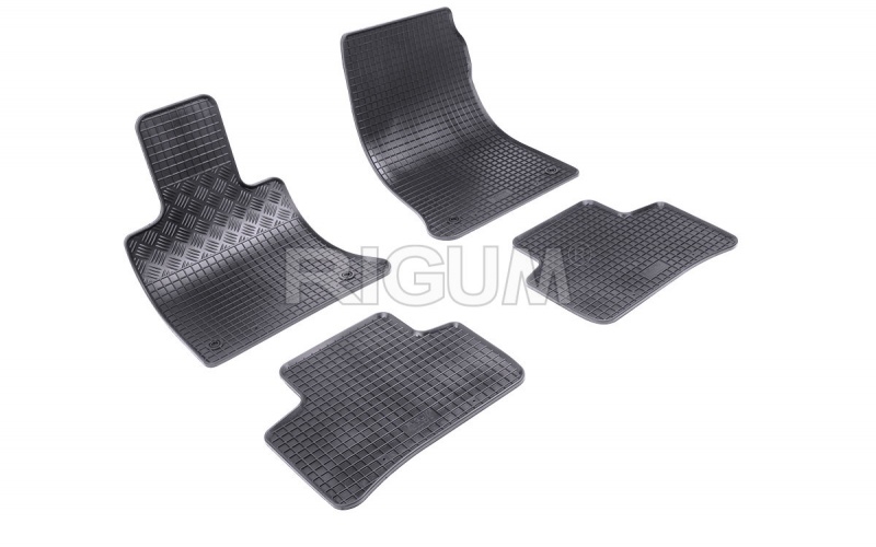 Rubber mats suitable for MERCEDES GLK 2009-