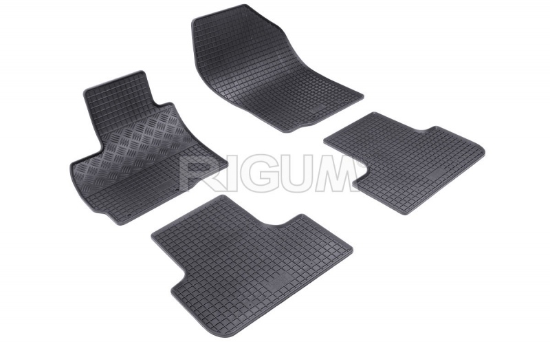 Rubber mats suitable for MITSUBISHI ASX 2010-