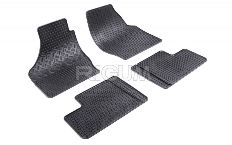Rubber mats suitable for OPEL Agila 2004-